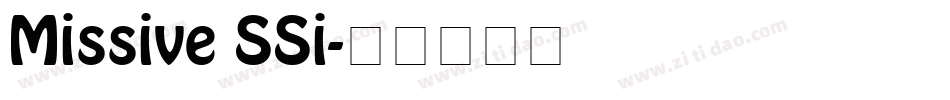 Missive SSi字体转换